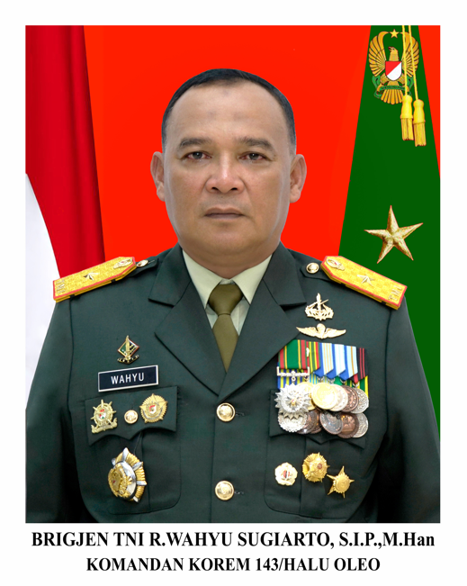 Komandan Korem 143 Halu Oleo